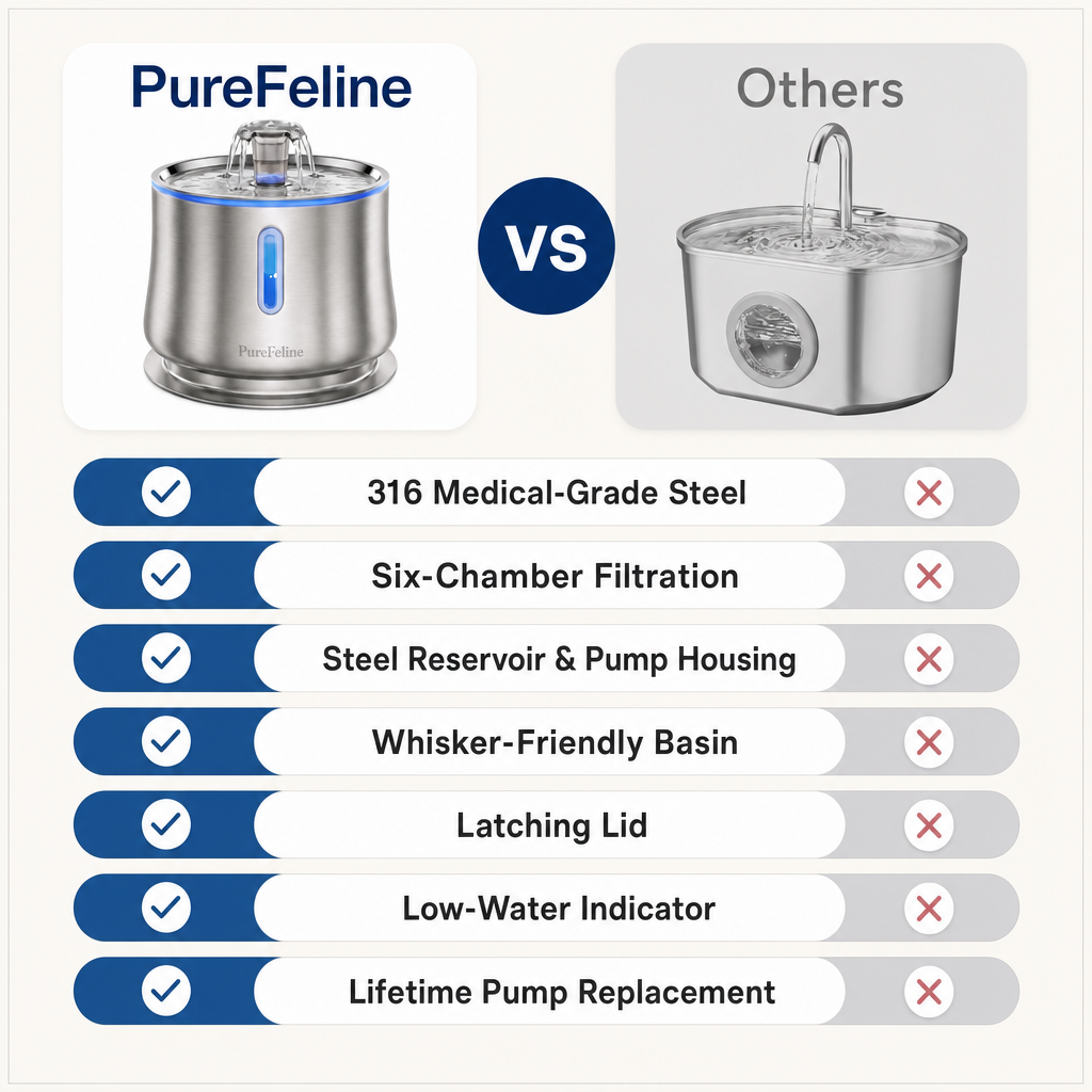 PureFeline™ Cat Water Fountain